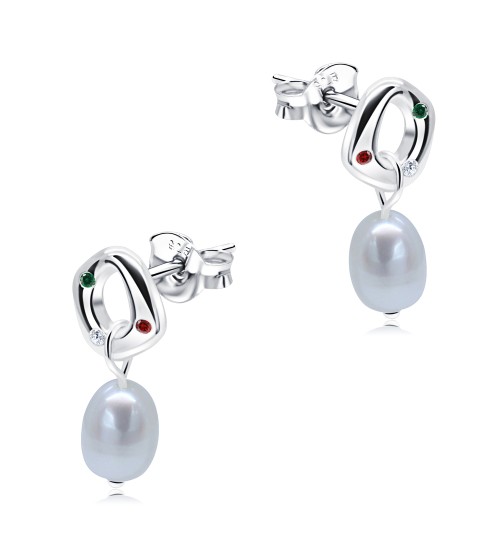 Silver Stud Earring STS 5975